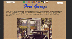 Desktop Screenshot of fordgarage.com