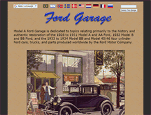 Tablet Screenshot of fordgarage.com